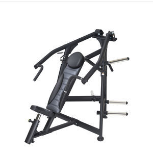inclined chest press gym station