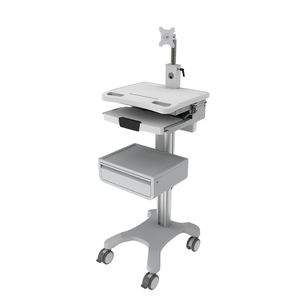 computer cart with drawer
