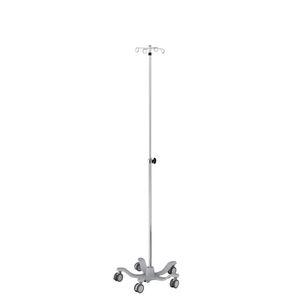 IV pole on casters