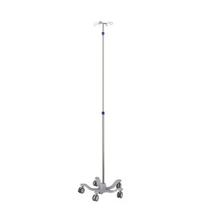 IV pole on casters