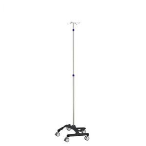 IV stand on casters