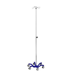 IV stand on casters