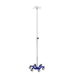 IV stand on casters