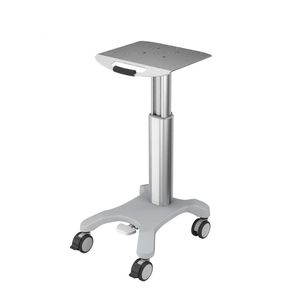 height-adjustable computer cart