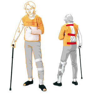 hemiplegia simulation suit