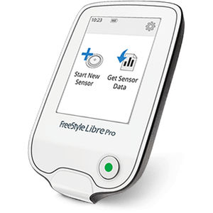 continuous blood glucose meter / for home use / strip-free