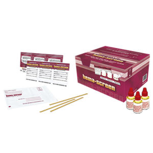rapid fecal occult blood test / hemoglobin / feces / CLIA