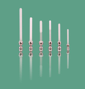 small bone fragment compression bone screw