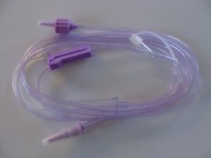 PVC enteral feeding set