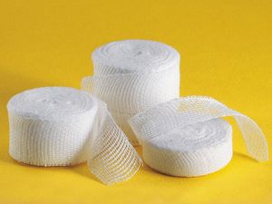 Gauze roll - Woven-edged - Previs - cotton / absorbant