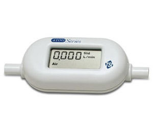 gas flow meter / mass / with LCD display
