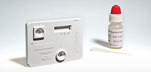 rapid syphilis test / Treponema pallidum / whole blood / plasma