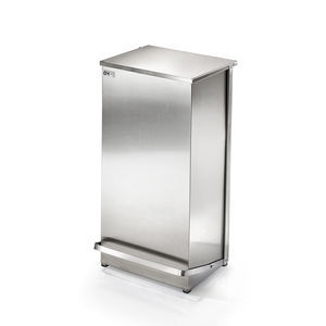 stainless steel waste bin