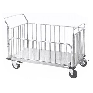 dirty linen trolley