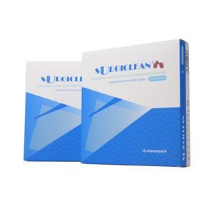 knitted strip hemostatic agent