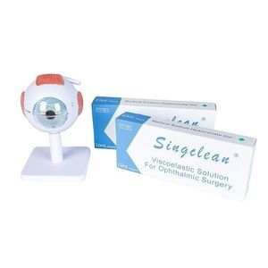 ophthalmic viscoelastic solution injection syringe