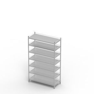 7-shelf shelving unit