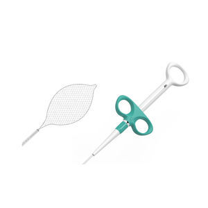 airway foreign body removal endoscopic basket