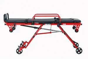 Ambulance stretcher trolley - VALENS RX3 - ROYAX - pneumatic ...