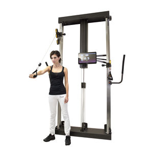 Crossover exercise pulley - Dual Adjustable Pulley - TECHNOGYM - high / low  / with pull-up bar