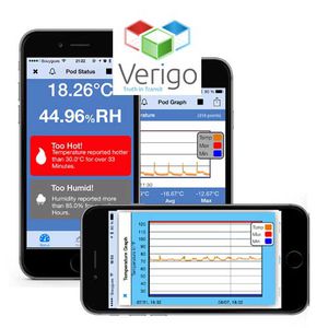 temperature datalogger iOS application