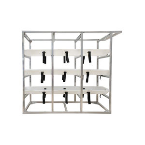 mortuary stretcher storage rack