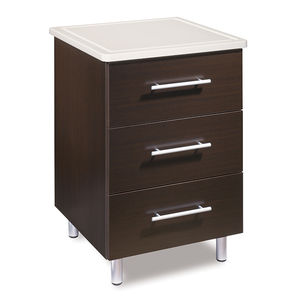 bedside table with drawers