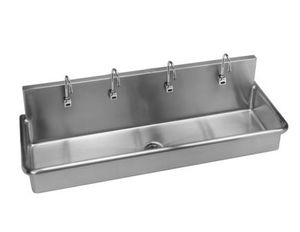 4-station surgical sink