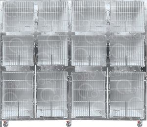 modular veterinary cage 1