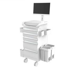 medicine distribution computer cart