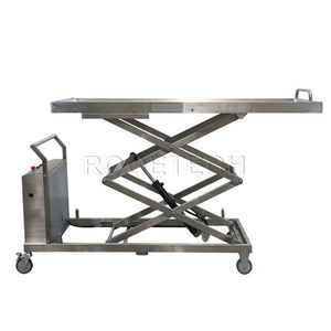 lifting mortuary trolley