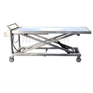 lifting mortuary trolley