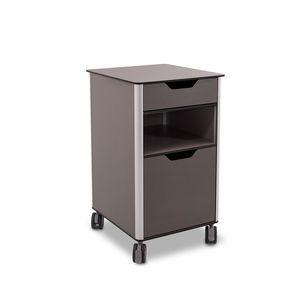 bedside cabinet on casters 1