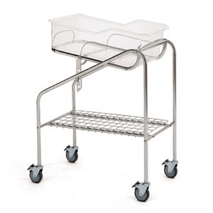 hospital bassinet on casters