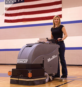 walk-behind scrubber-dryer