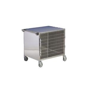 veterinary cage on casters