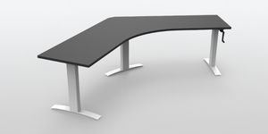 height-adjustable desk