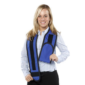 X-ray protective breast shield