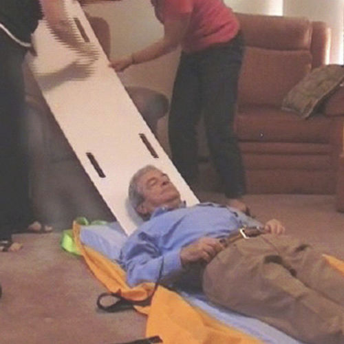 Handicapped transfer board - 220PSBK - Pelican Manufacturing - sliding