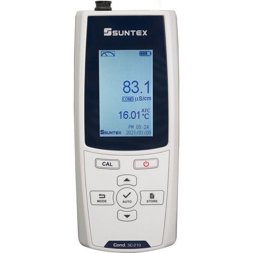 Conductivity tester Lab SC210 Suntex Instruments control
