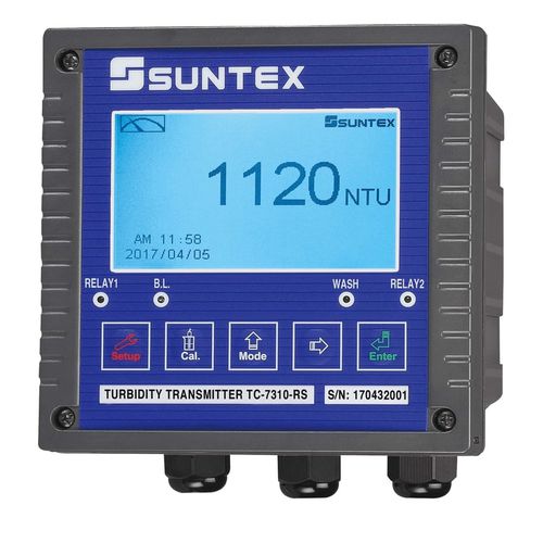 Turbidity sensor - Online - TC-7310-RS - Suntex Instruments - temperature / for wastewater