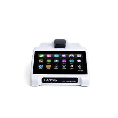 UV-vis spectrophotometer - DS-C - DeNovix - fluorescence / for protein quantification / for nucleic acid quantification