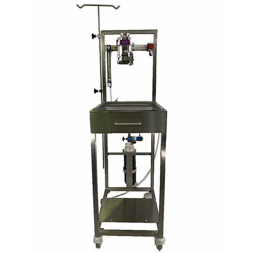 Trolley-mounted veterinary anesthesia workstation - MDS-SSAM - MDS Medical