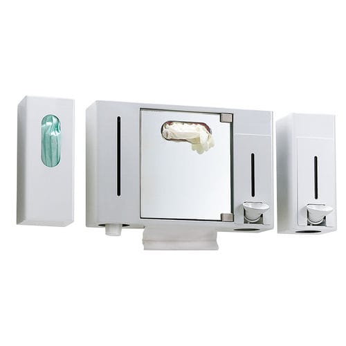 Glove dispenser - P1 series - LORAN - wipe / cotton / wall-mounted