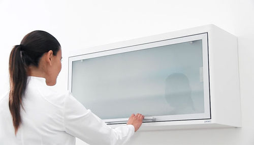 Storage cabinet - P2Z - LORAN - for dental instruments / hospital / with shelf