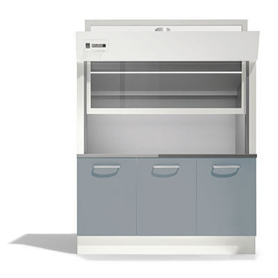 Dental laboratory hood - LORAN - stainless steel