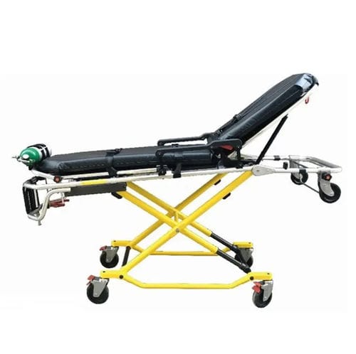 Rescue stretcher - PX-D11 - Pinxing Medical Equipment - for ambulances / foldable / on casters
