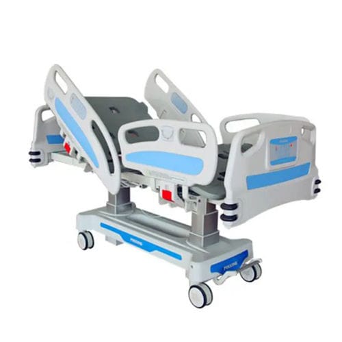 Intensive care bed - DL5795I	 - Pinxing Medical Equipment - electric / height-adjustable / on casters