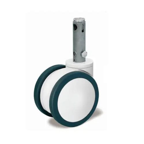 Medical trolley wheel - PX505  - Pinxing Medical Equipment - for hospital bed / for stretcher / rubber