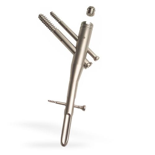 Femoral intramedullary nail - LNS GT - Surgival - trochanter / radius / mid-shaft fixation